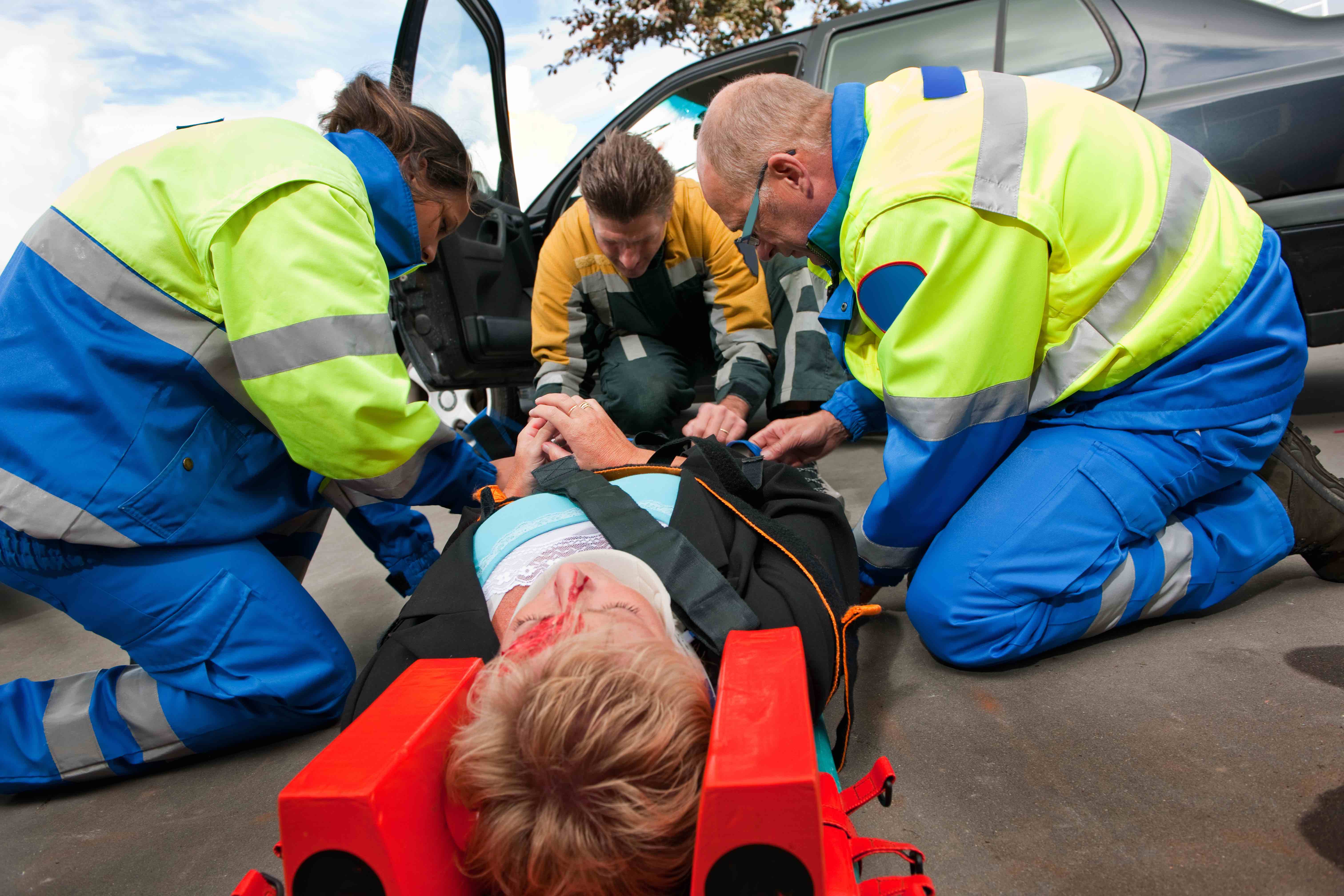 Waiting For The EMS To Arrive The First Aid Show